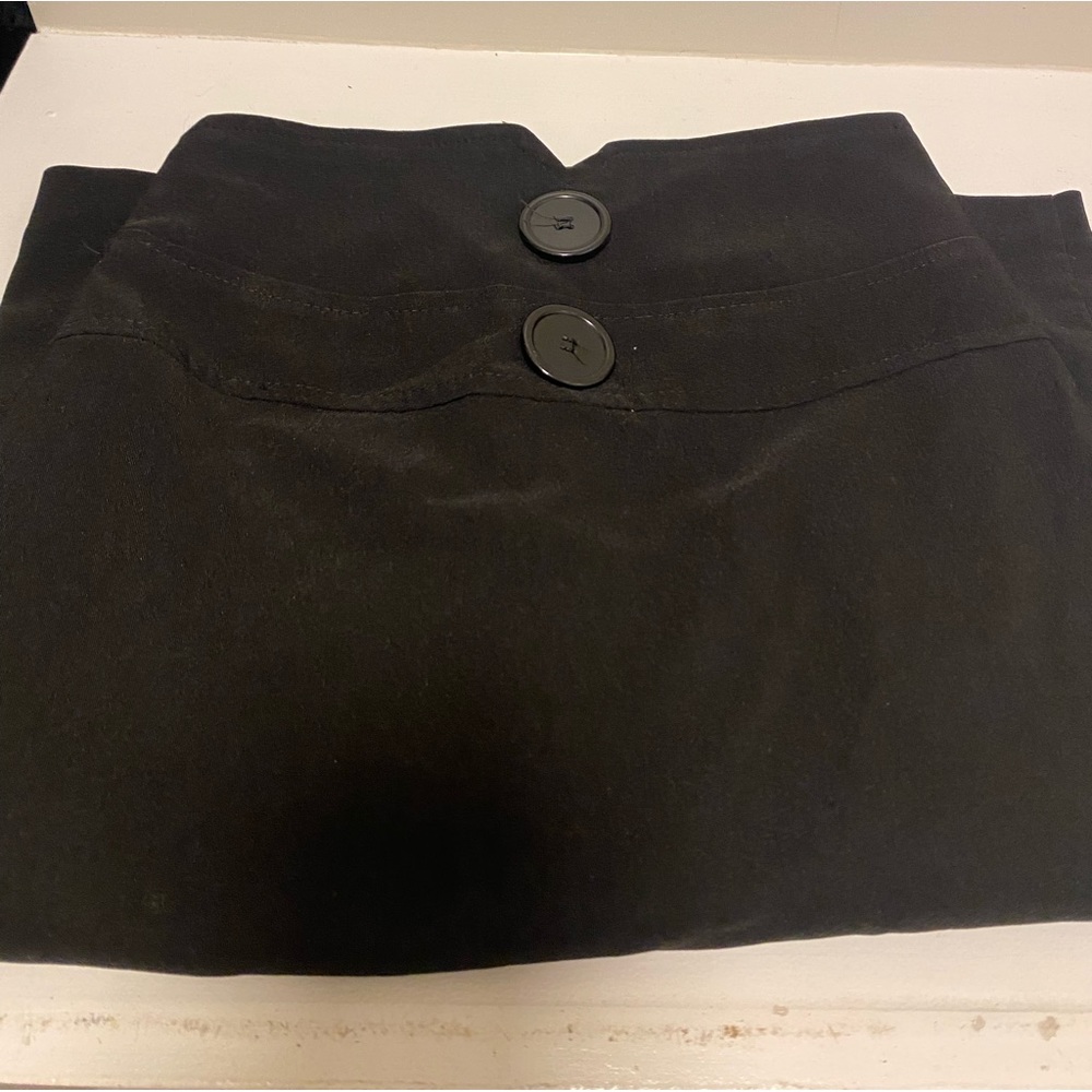 Spring street pencil skirt black